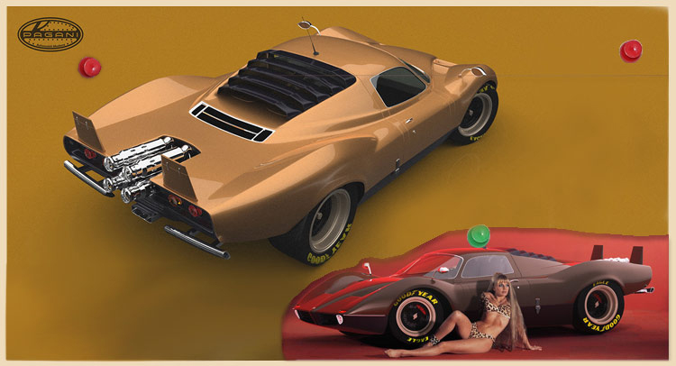  The Pagani Zonda As It Could Have Been In 1968