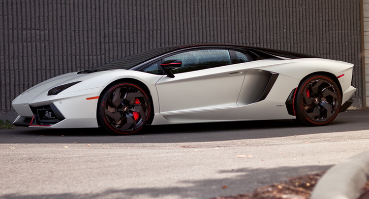  Lamborghini Aventador Pirelli Edition Staying True To Gloss Black Wheels