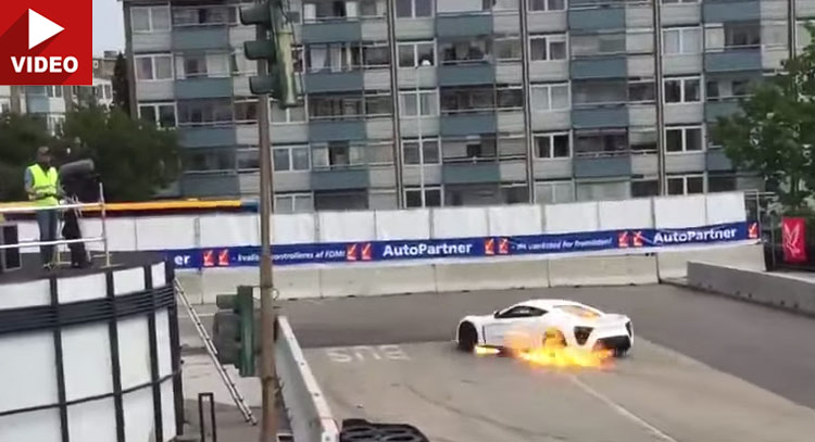  Zenvo ST1 Catches Fire On Home Soil