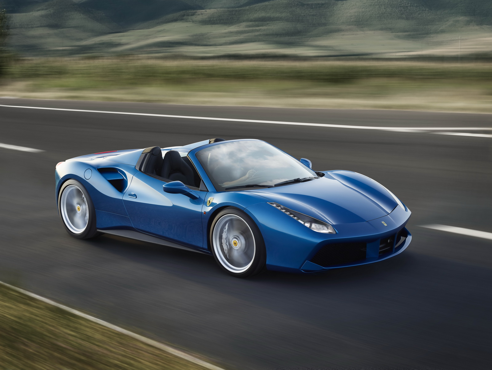 Ferrari's Drop-Top Gorgeous 488 Spider Makes Its Public Debut | Carscoops