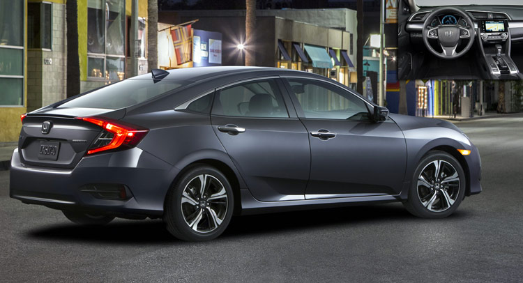 2016 Honda CIVIC Sedan  Full Tech Specs 160 Photos and Upgraded Features  Detail