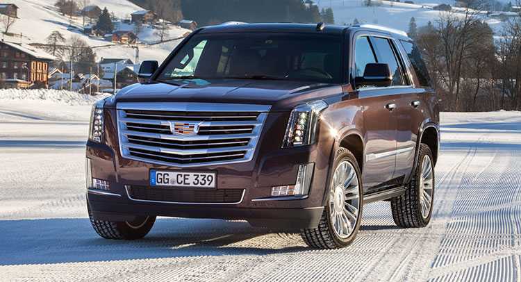 Cadillac escalade видео