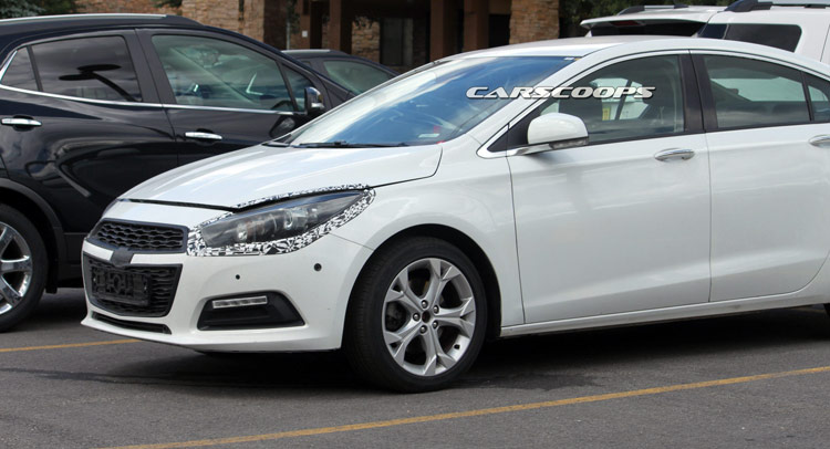  Chevy Testing Chinese 2016 Cruze With A Different Snout In The USA