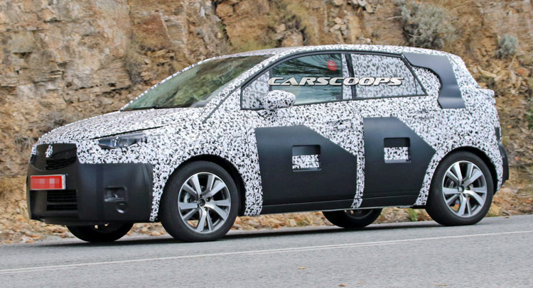  First Look At All-New 2017 Opel & Vauxhall Meriva Which Crosses Over To CUV Land