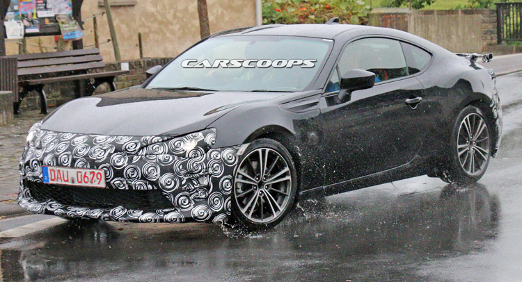  Toyota Spied Working On Facelifted 2017 GT 86 / Scion FR-S