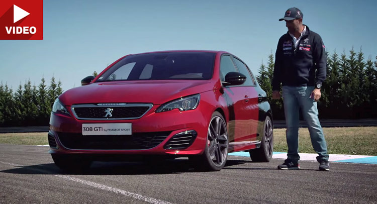  Stephane Peterhansel Drives Peugeot 308 GTi In Official Video