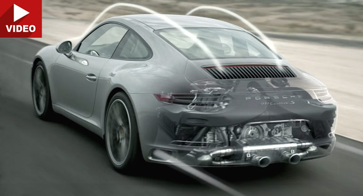  Porsche Shows Detailed Animation Of 911’s New Base Turbo Six