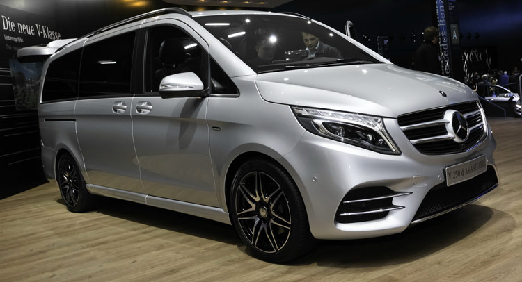 New Mercedes-Benz V-Class Takes Some AMG Fashion Lessons