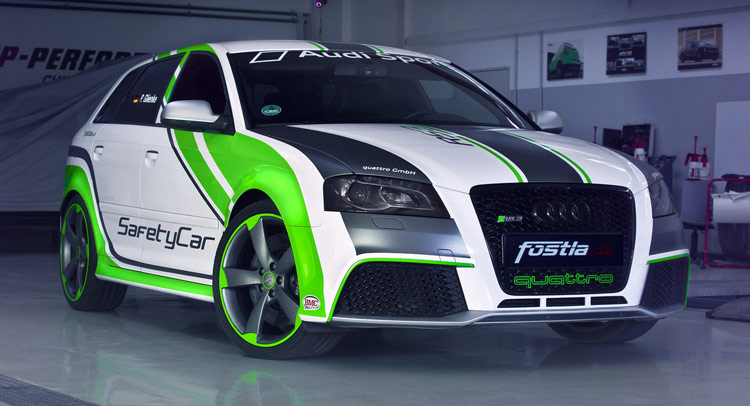  Fostla Powers Up And Adds Some Questionable Graphics To Audi RS3 Mk1