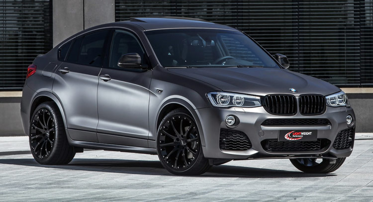  Lightweight’s ‘Stealthy’ BMW X4 Has Up To 370HP