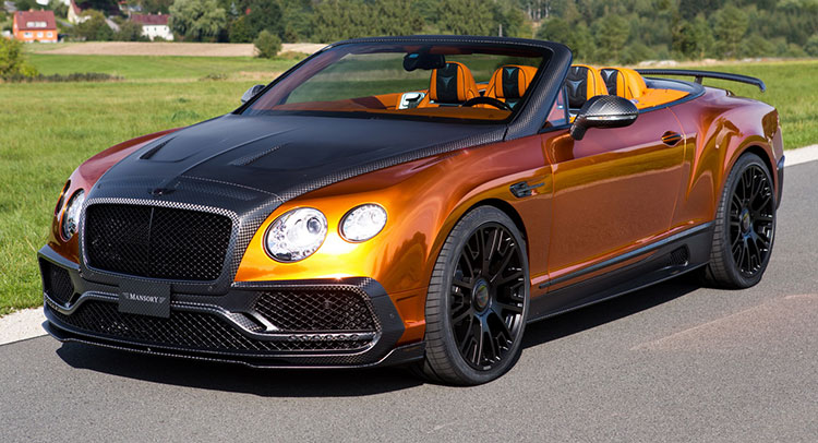  Mansory Tries To Shock With Its 986HP Continental GT Convertible