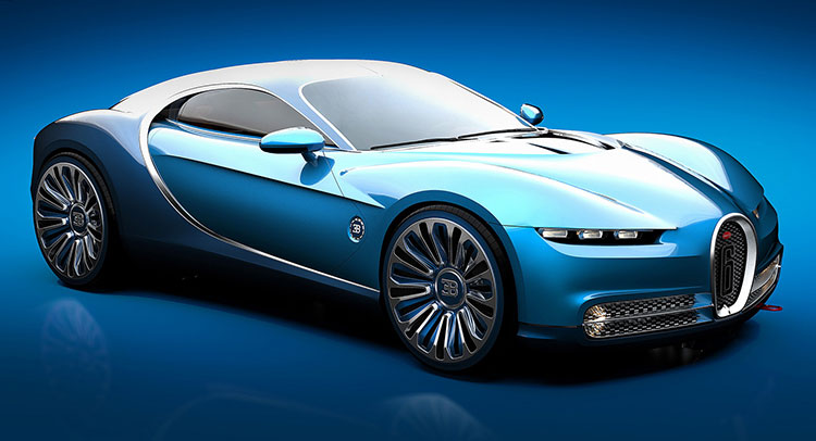  Bugatti Type-6 GT Vision Study By Alexander Imnadze Looks Amazing