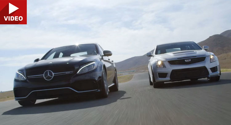  What M3? Cadillac’s 464hp ATS-V Faces The 503hp Mercedes C63 S AMG