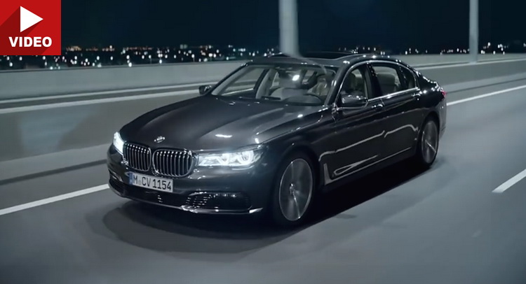  2016 BMW 7-Series Looking Appropriately Fancy In UK Spot