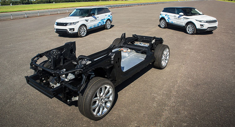  Jaguar-Land Rover Showcases Low And Zero Emissions Powertrains