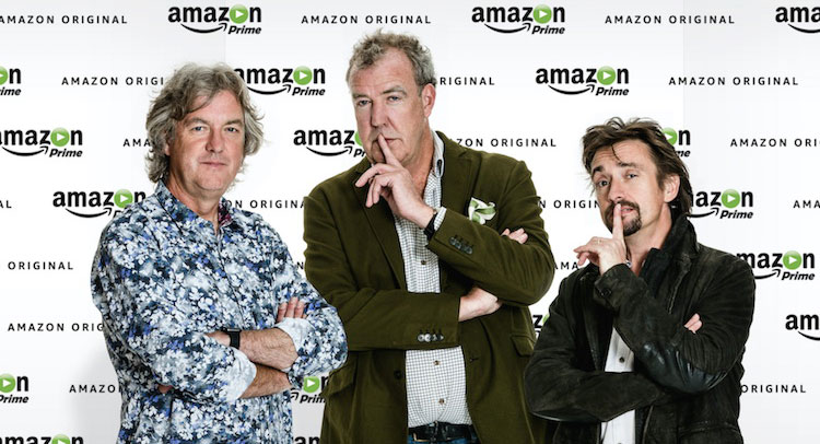  Clarkson, Hammond & May Reportedly Registered “Gear Knobs” Name For Amazon Show
