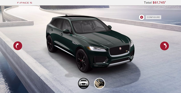 New 2017 Jaguar F-Pace From $40,990* In The US; Configurator Goes Live