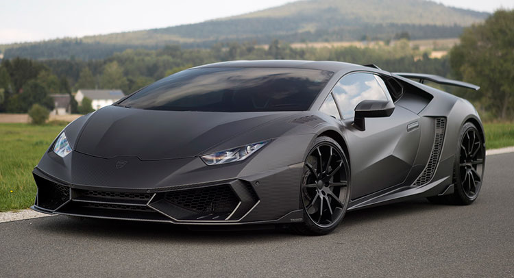  Mansory Constructs A Carbon Fiber Suit For Lambo’s Huracan