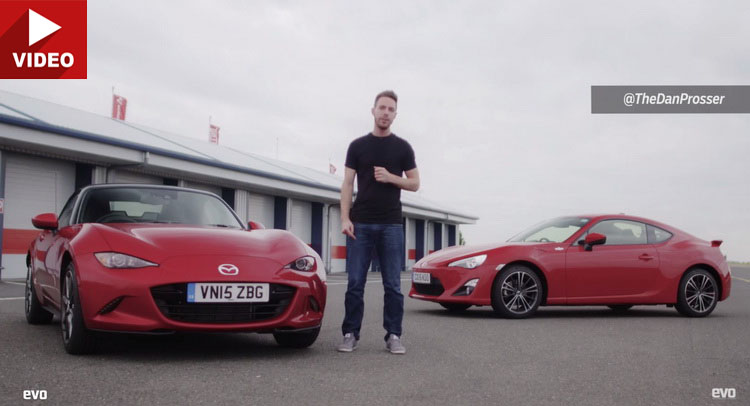  Mazda MX-5 Meets Toyota’s GT86 On Track: Which One Is The Fastest?