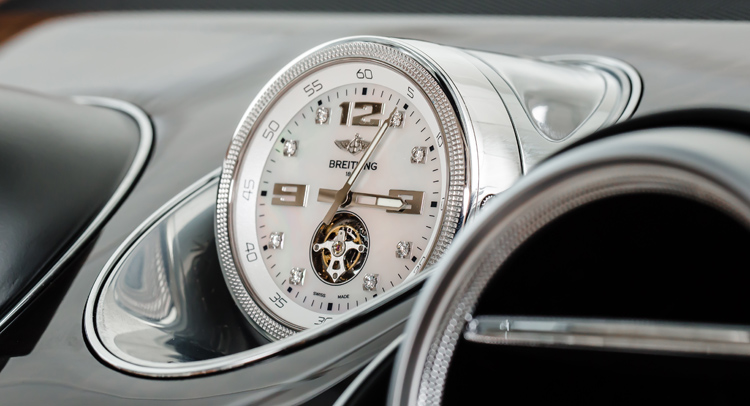  Bentley Bentayga’s Optional Mulliner Tourbillon by Breitling Clock Said To Cost £150,000!