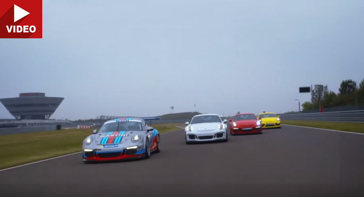  Porsche Unleashes Its 911 GT3, GT3 RS And Cayman GT4 At Leipzig