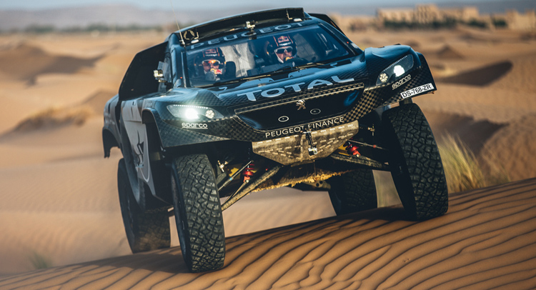  Peugeot 2008 DKR Gets Bigger And More Powerful For 2016 Dakar Rally [w/Video]