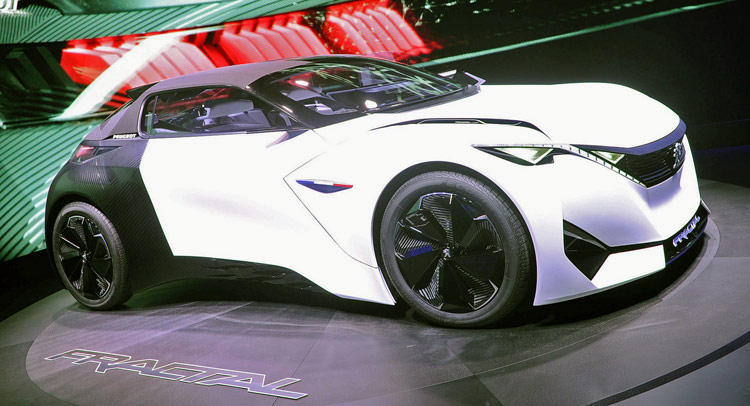  Peugeot Peeks Into The Future With Fractal Convertible