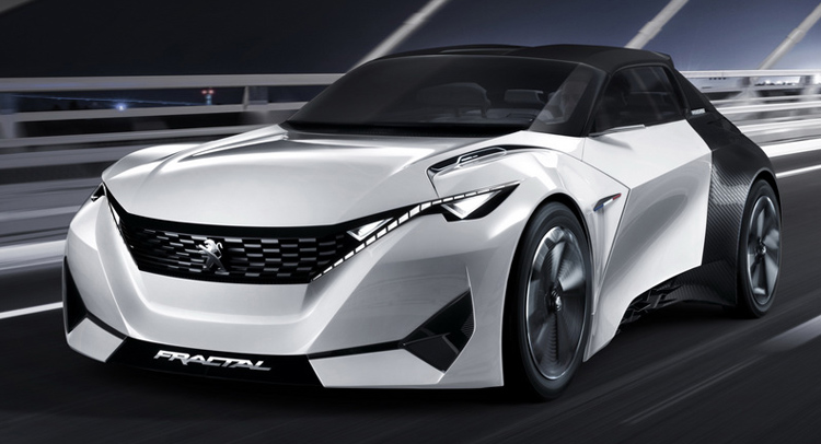  Peugeot Fractal Is A 201HP Electric Coupe-Cabriolet [82 Photos&Videos]