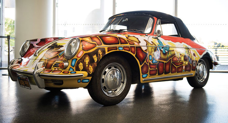  Janis Joplin’s Famous Porsche 356SC Is Going Under The Hammer