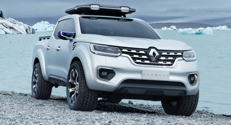  Renault Alaskan Concept Previews Global Production Pickup Arriving In 2016 [w/Video]