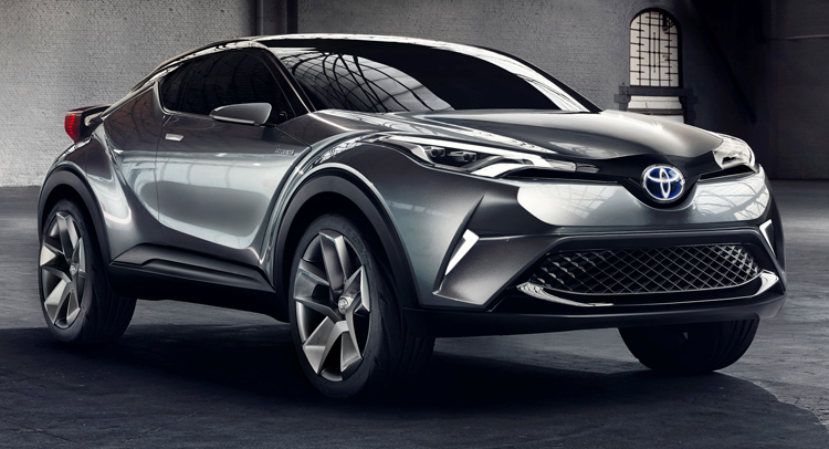  Toyota Tones Down C-HR Concept, Gives It Two Additional Doors