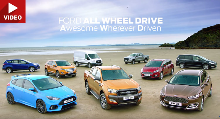  Ford Does Video Presentation Of Its All-Wheel Drive Range