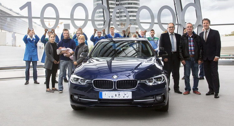  Ten Millionth BMW 3-Series Heading To Driving School In 320d Imperial Blue Form