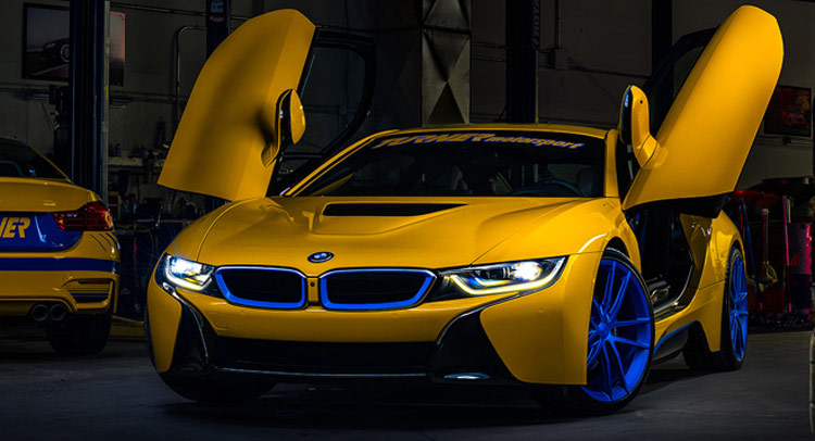  Colorful Modified BMW i8 By Turner Motorsport Is Up For Sale