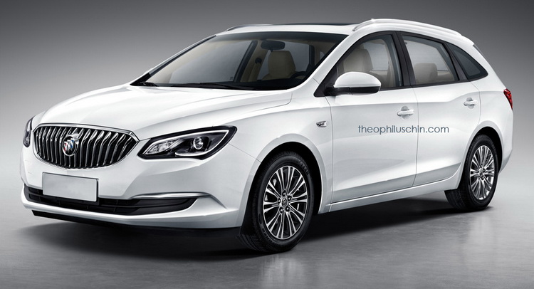  China-Only Buick Excelle GT Gets Rendered As A Sports Tourer
