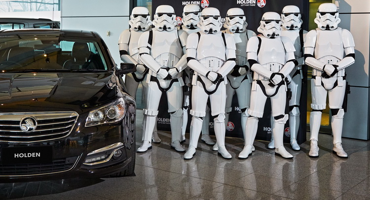  Holden & Disney Join Forces To Promote Star Wars Franchise