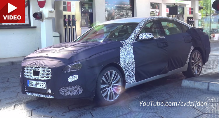  Does This Hyundai Genesis Tester Sound Turbocharged To You?