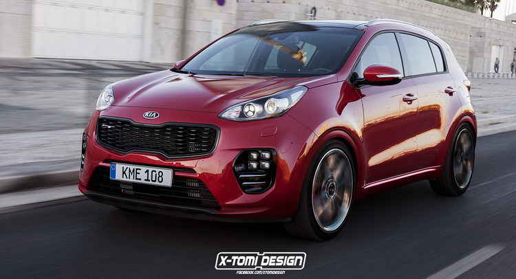  Kia’s All-New Sportage Goes ‘Sporty’ Rendered As GT Version