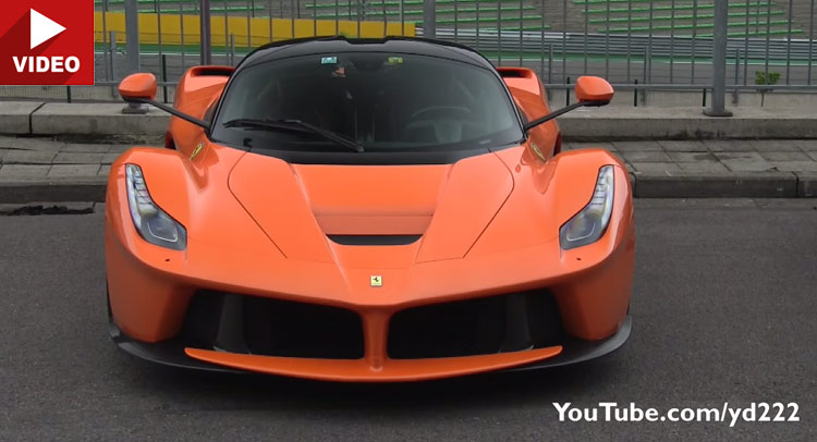  Would You Have Your Ferrari LaFerrari In Orange?