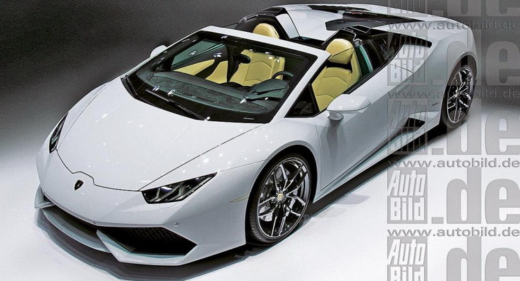  FYI, This Lambo Huracan Spyder May Look Like The Real Deal, But It’s A Render