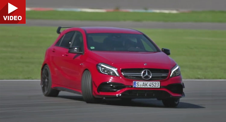  Chris Harris Talks Frankfurt Premieres, Drives Revised Mercedes-AMG A45