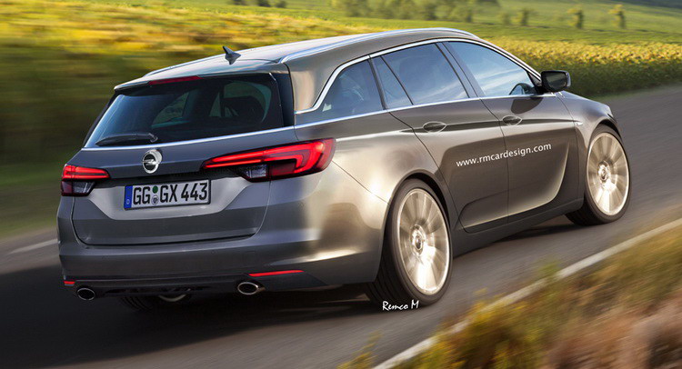  Next Opel & Vauxhall Insignia Sports Tourer Envisioned With Floating C-Pillar