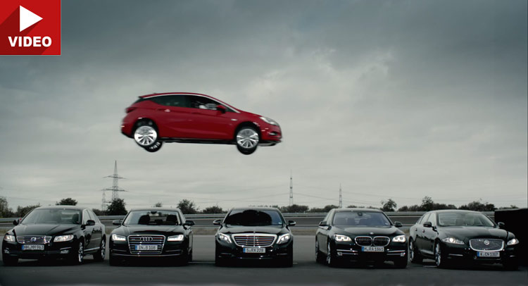  Opel Makes New Astra Ad Where It Literally Upsets The Luxury Class