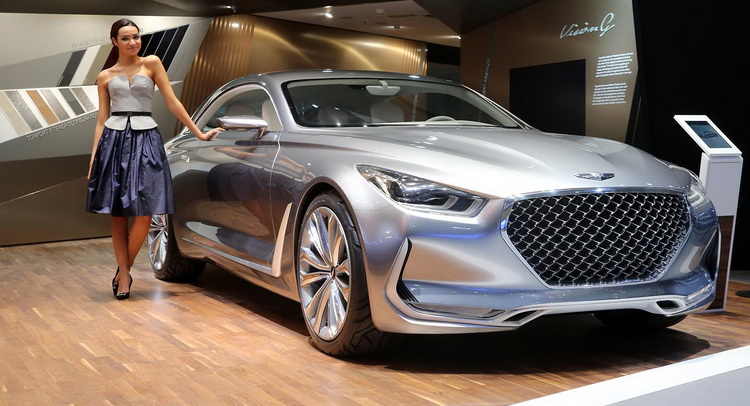  Vision G Concept Is Hyundai’s Take on the Mercedes S-Class Coupe