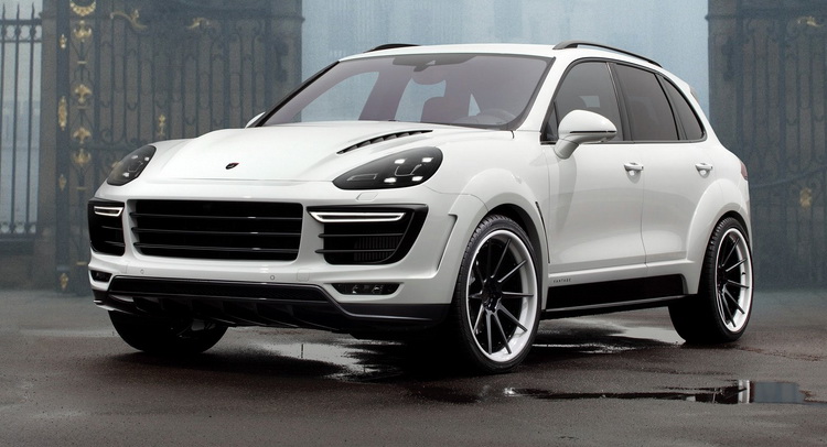  TopCar Shows Off White Porsche Cayenne Vantage 2015 Kit