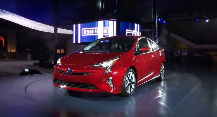  See The New Toyota Prius Officially Debut On Video In Las Vegas