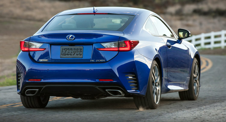  Lexus Turbocharges 2016 RC Coupe, Adds V6 AWD Version Too In The U.S.