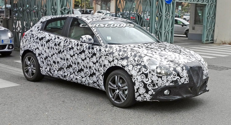  Alfa Romeo Brings Out Giulietta Facelift For Testing, Debuts Next Year