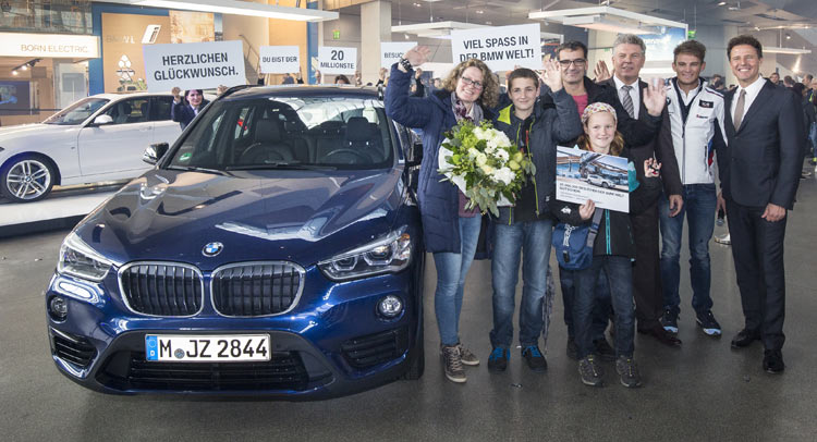  20 Millionth BMW Welt Visitor Gets To Use X1 SUV For A Year