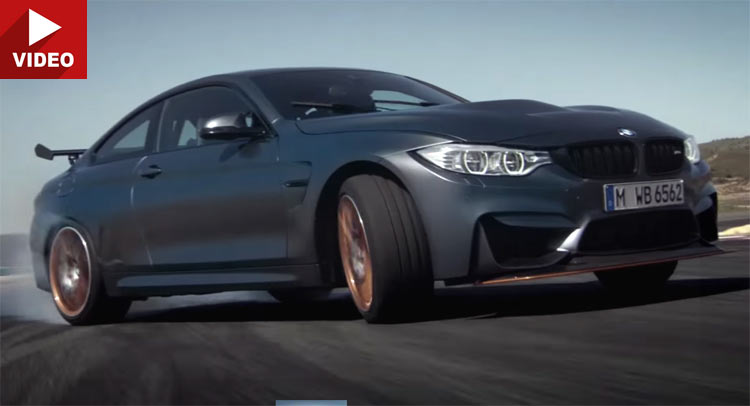  BMW Shows Action-Packed Promo For New M4 GTS